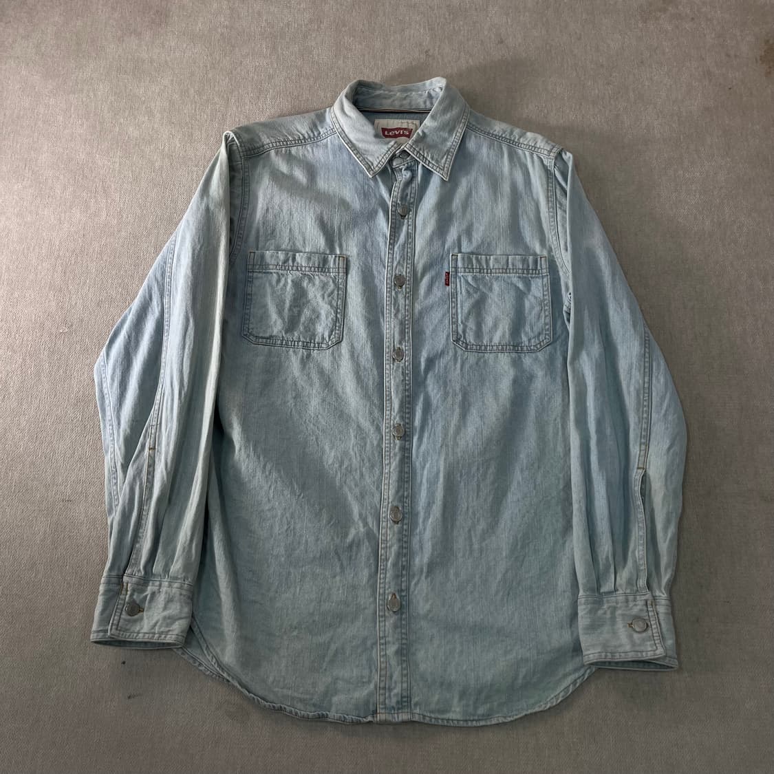 100 리바이스 데님 워크 셔츠 상품이미지1