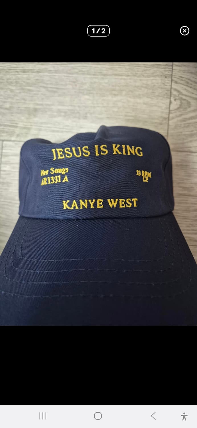 칸예 지져스킹 캡 상품이미지1