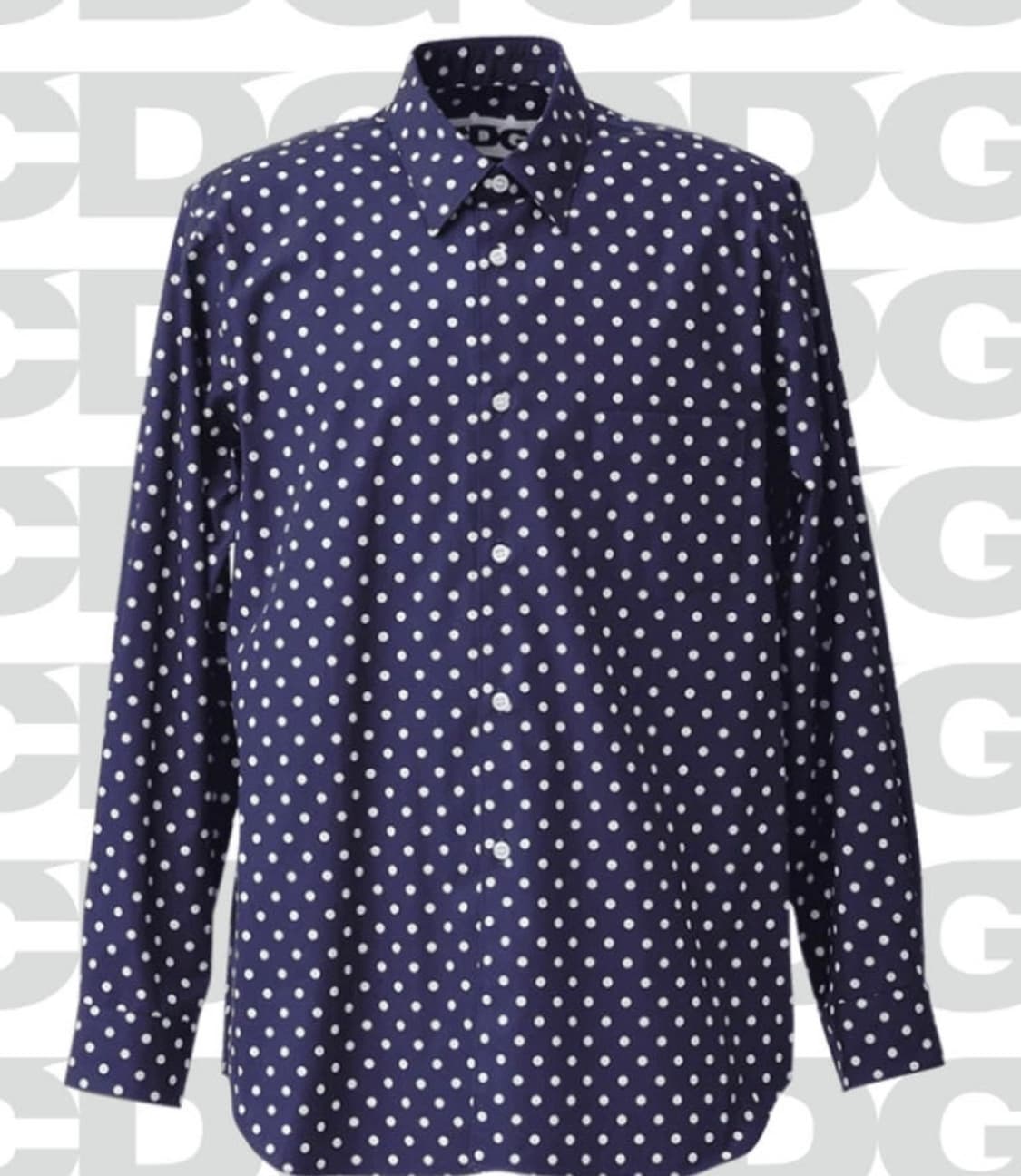 cdg 폴카 도트 셔츠 상품이미지1