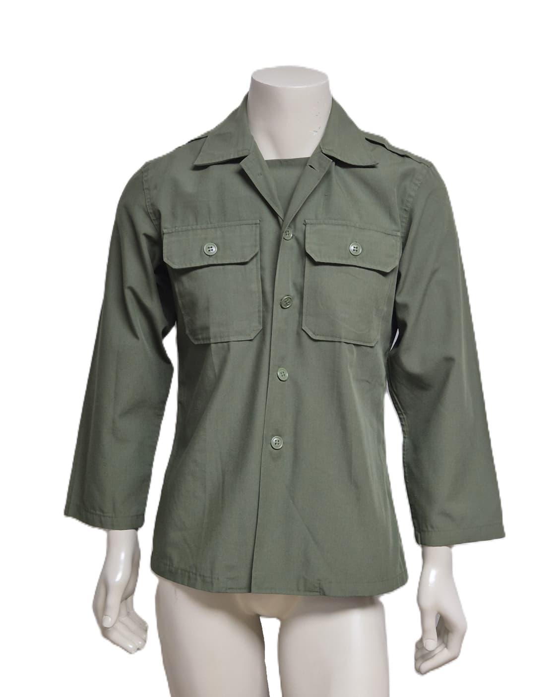 국군 구형 민무늬 전투복 상의 자켓 (M) 상품이미지1