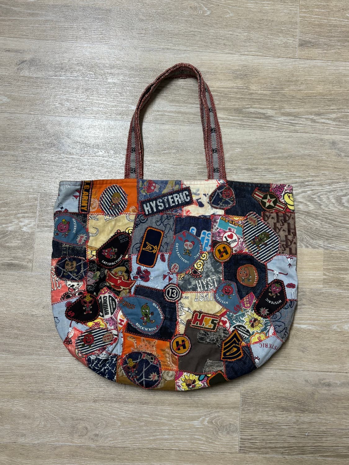 Hysteric Glamour patchwork shoulder bag 상품이미지7
