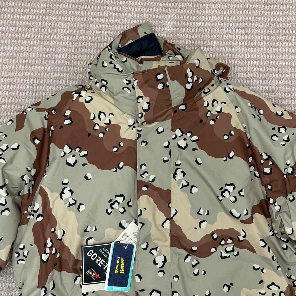 BETTER X MARMOT 데저트 카모 고어텍스 메머드 파카 상품이미지2