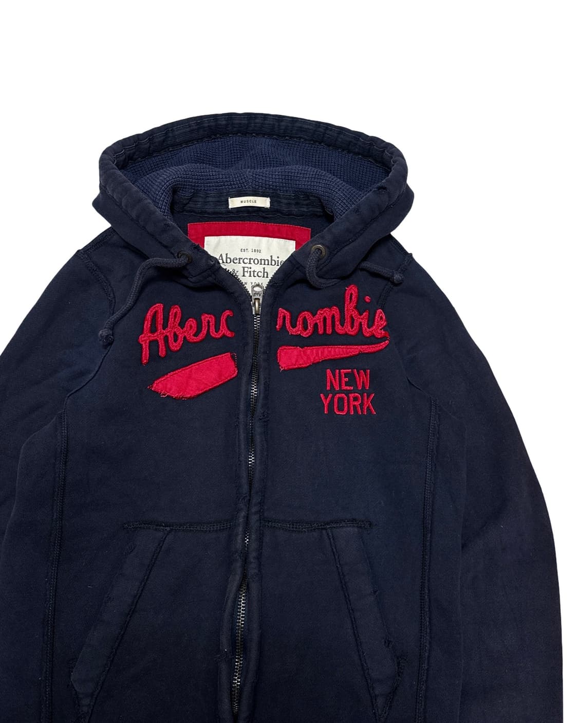 아베크롬비 다크네이비 후드집업 상품이미지2