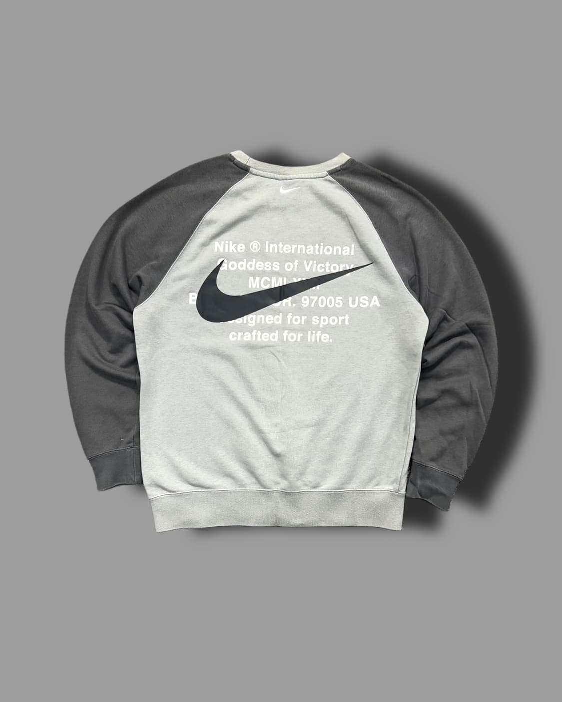 나이키 NSW 더블스우시 파티클 그레이 맨투맨 M 상품이미지5