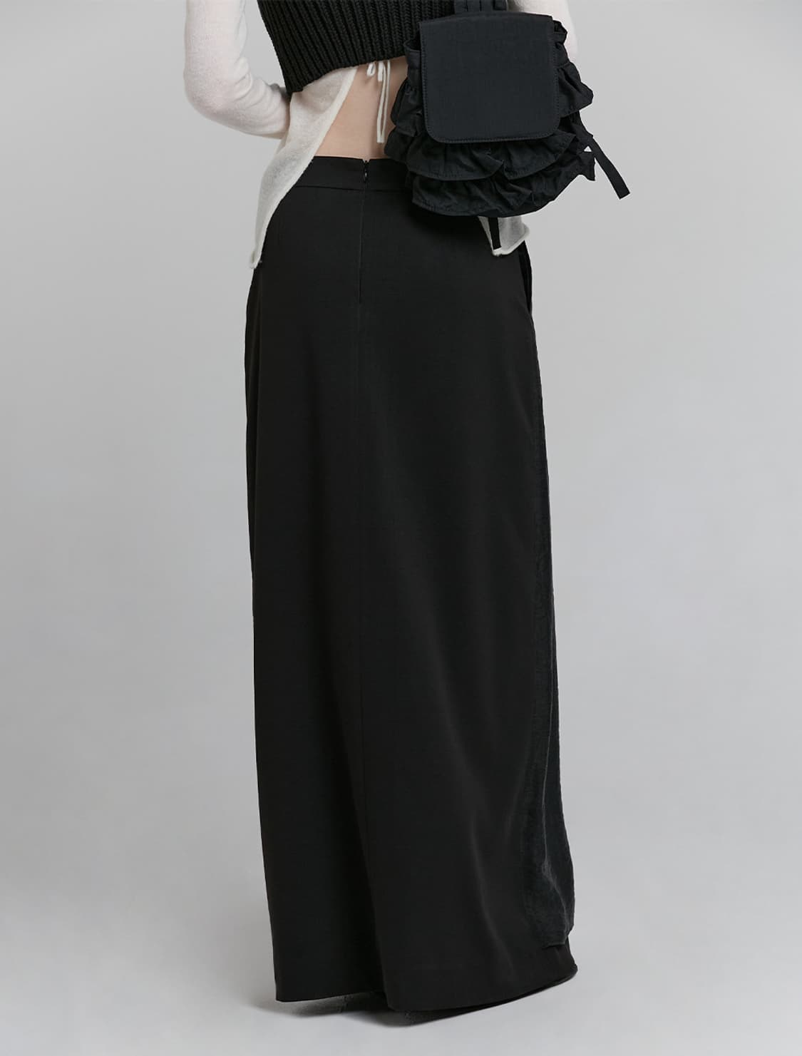 로우타이드 레이어드 맥시 스커트 S 상품이미지4