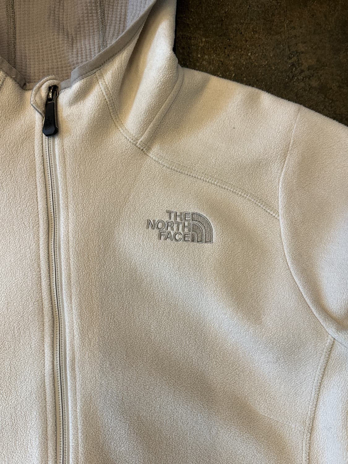 노스페이스 플리스 아이보리 집업 L 상품이미지3