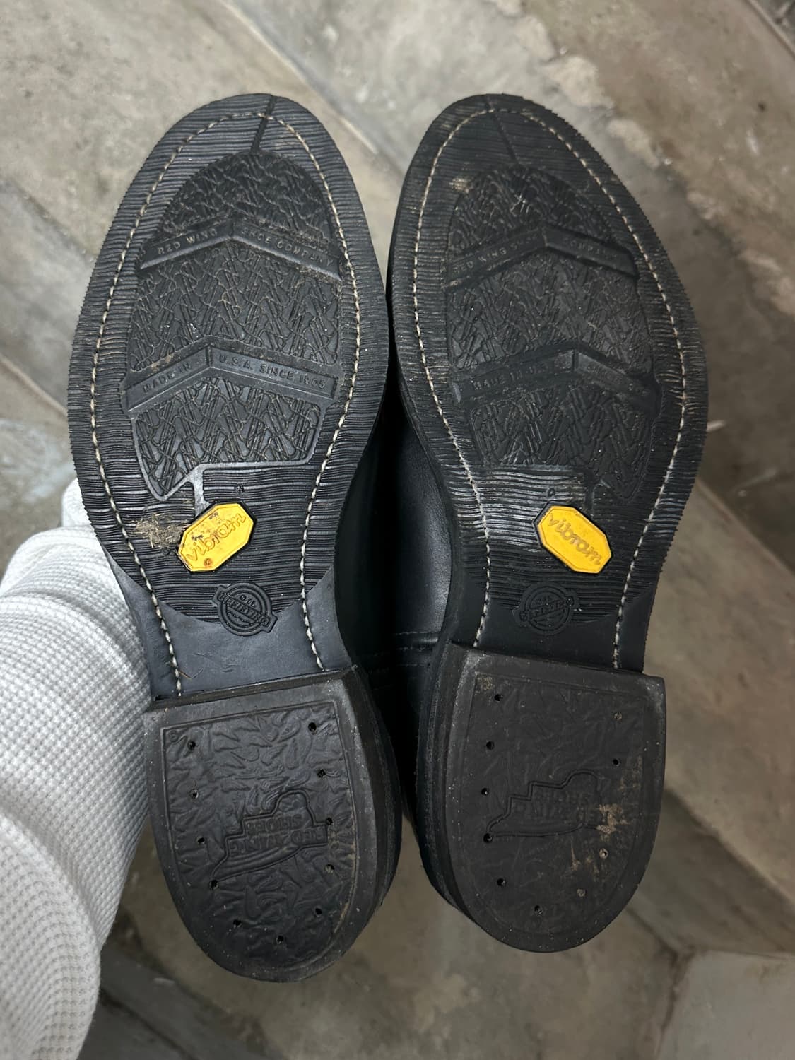 90's OG USA Made 레드윙 1115 페코스 웨스턴 부츠 상품이미지8