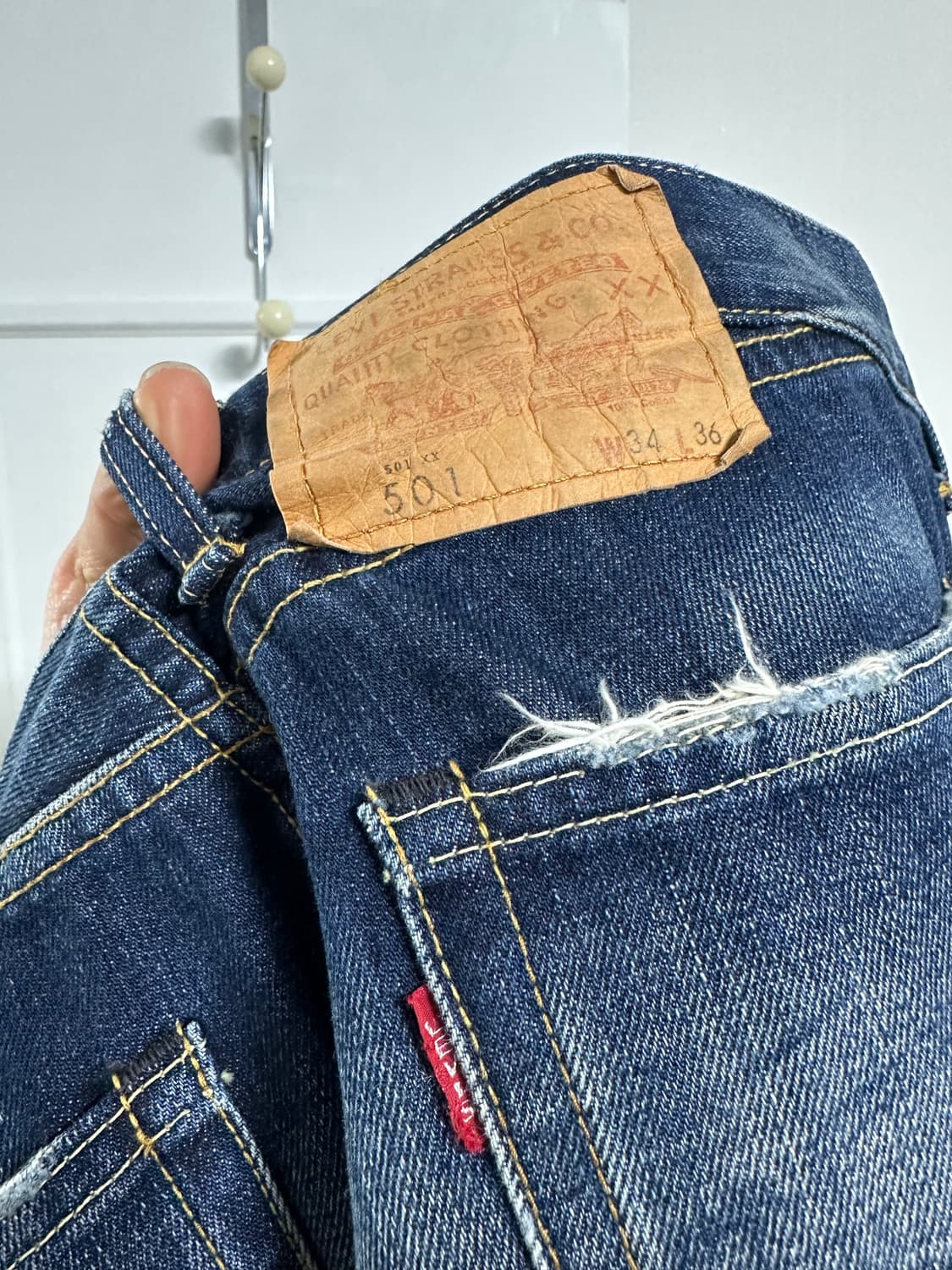 리바이스 LVC 66501 데님 팬츠 상품이미지3