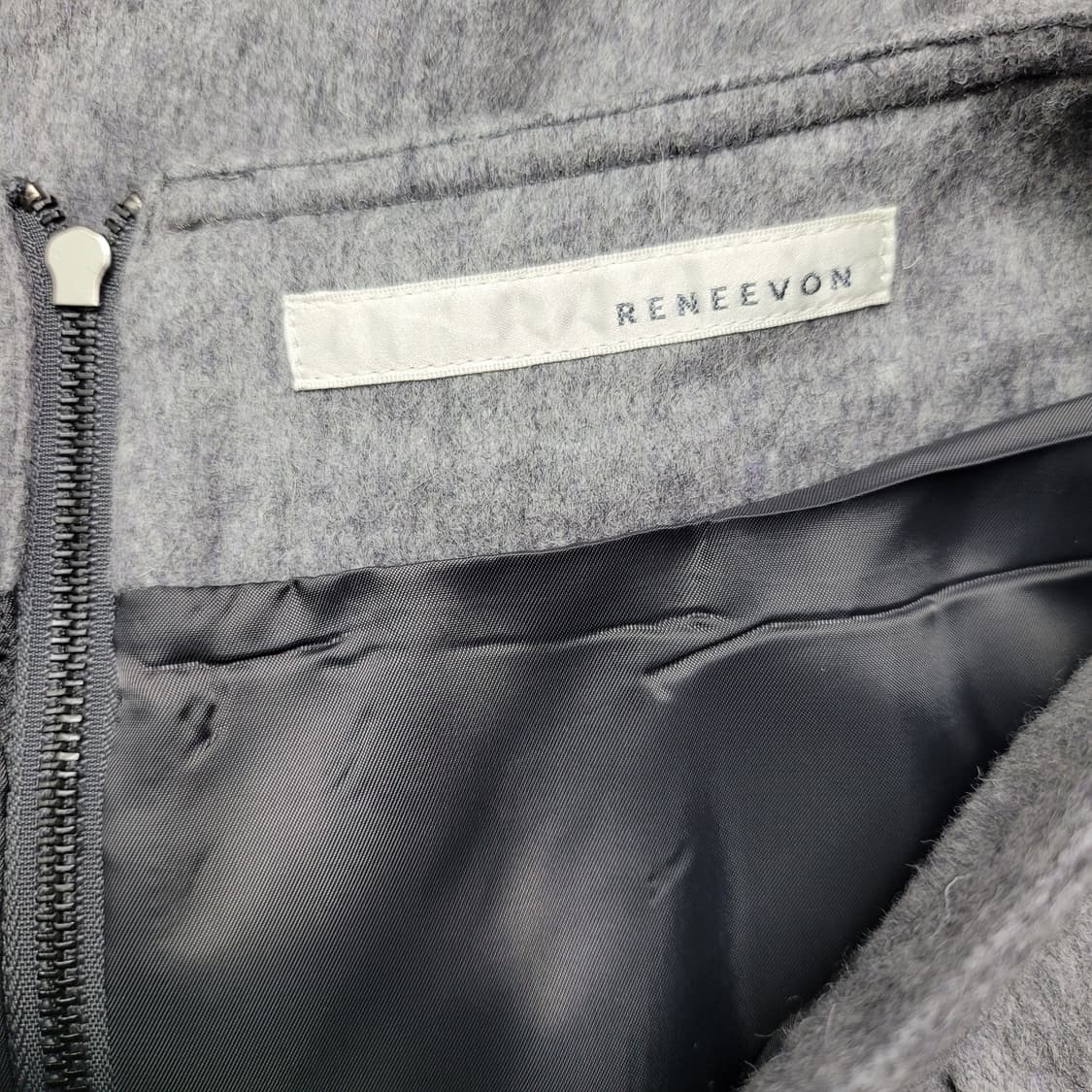 레니본 울 모직 A라인 플리츠 롱 스커트 55사이즈 새상품급 상품이미지8