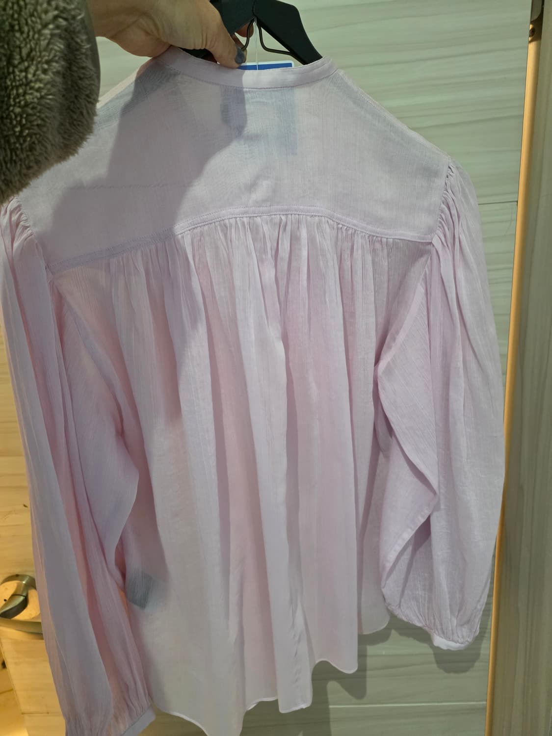 정품 이자벨마랑 킬레이디아 블라우스 연핑크 상품이미지8