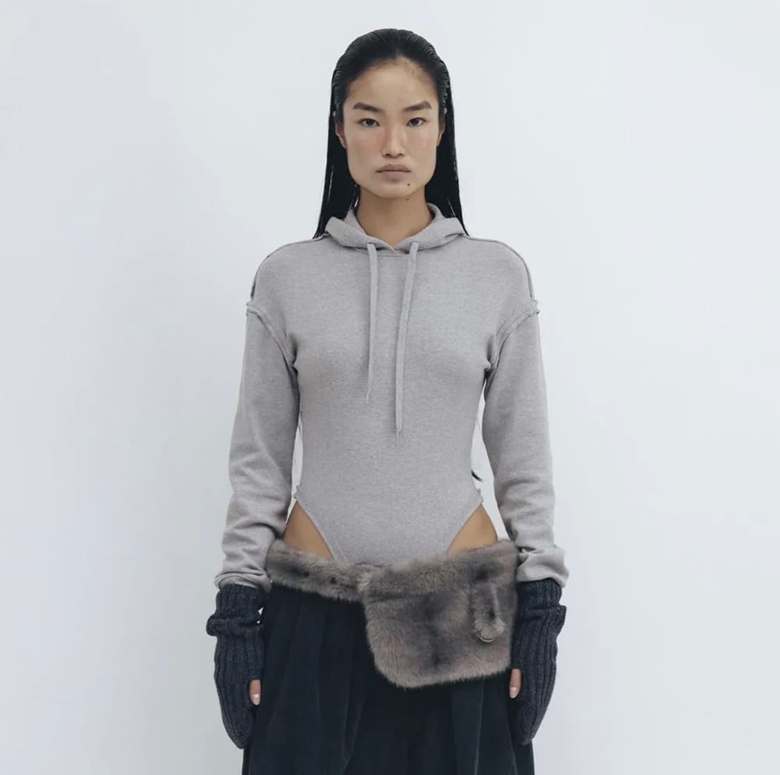 오픈와이와이 후디 수트 그레이 S 상품이미지1