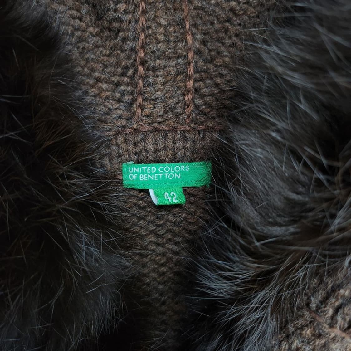 BENETTON 니트 가디건 자켓 42 상품이미지5