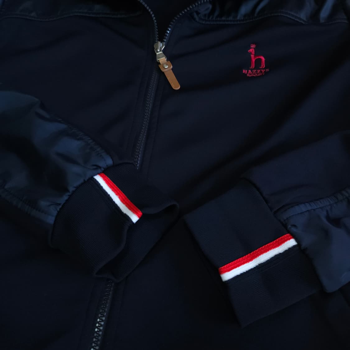 헤지스 골프웨어 남여트랙탑져지 100-105 블루종 상품이미지7