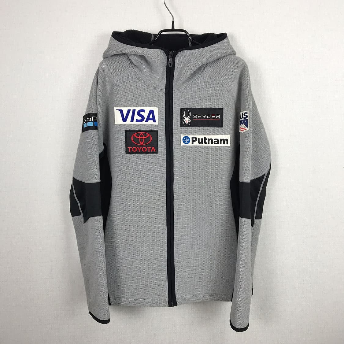 스파이더 레플리카 플리스 집업 자켓 남성XL 상품이미지1