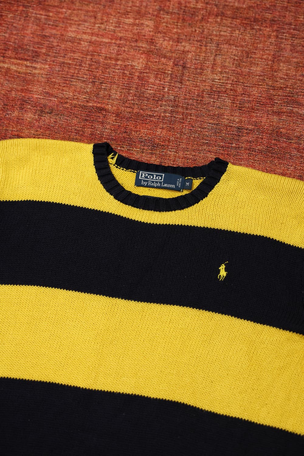 90년대 폴로랄프로렌 스트라이프 니트 판매 상품이미지5