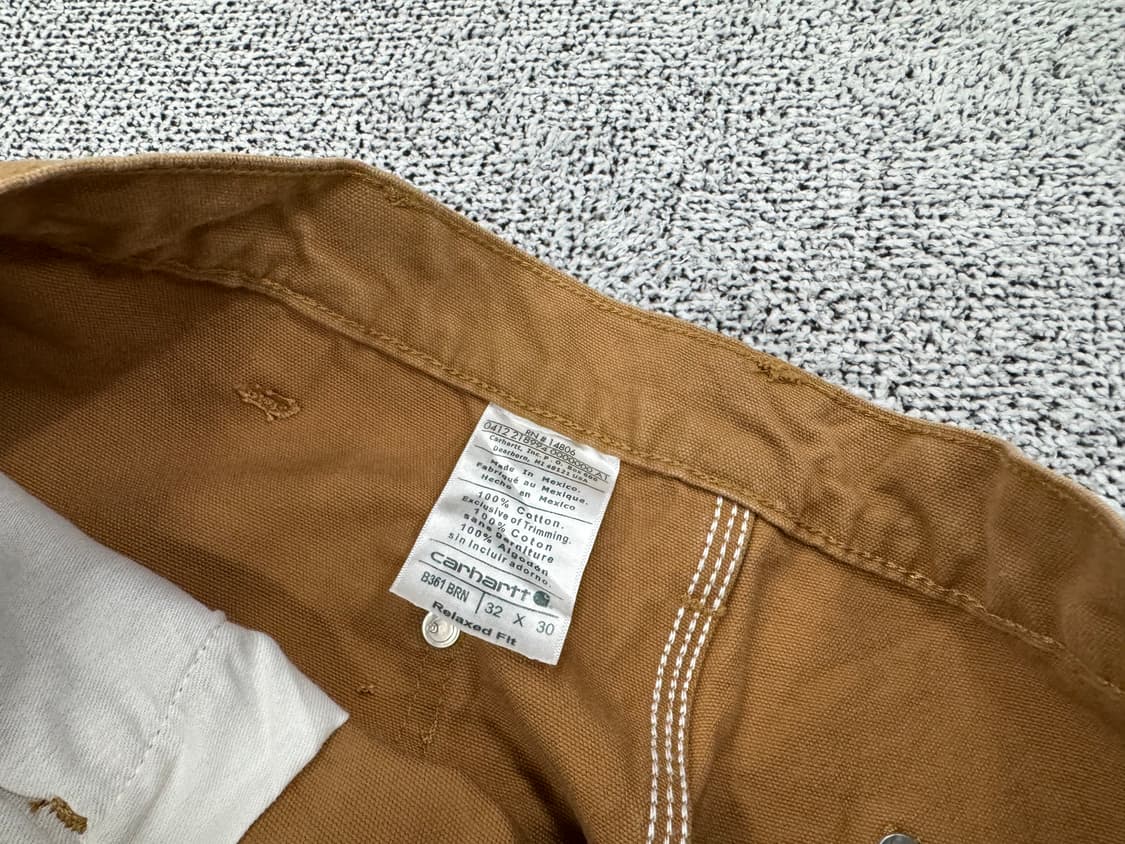 칼하트 더블니 워크팬츠 상품이미지5