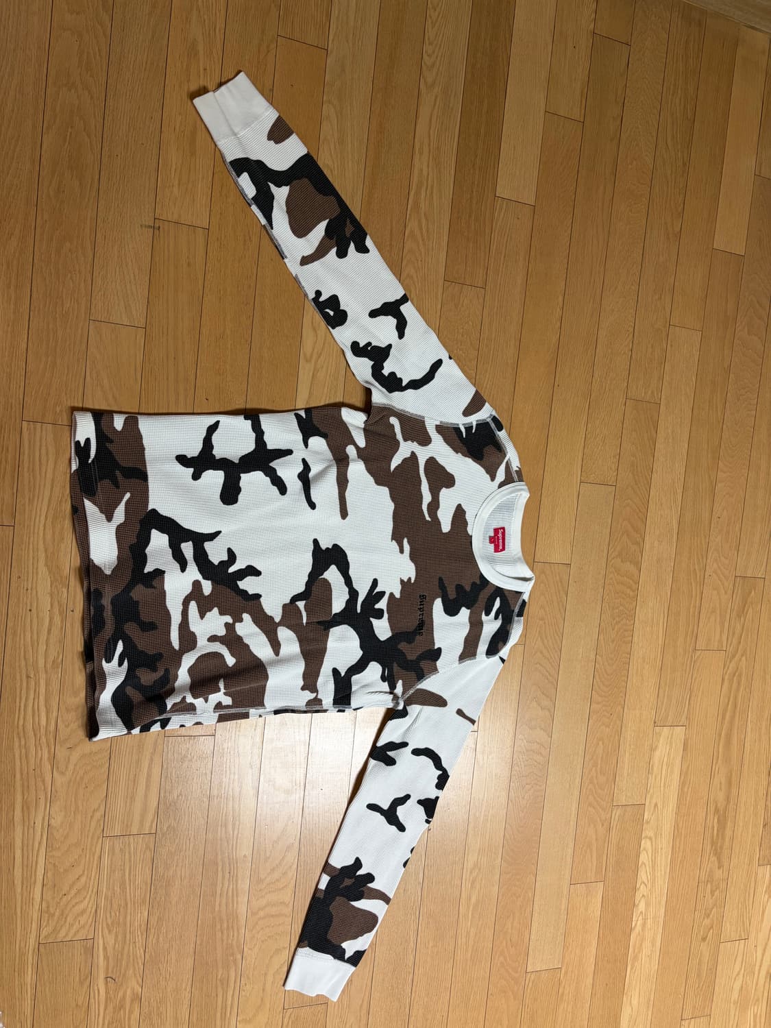 슈프림 와플 카모 롱슬리브 상품이미지2