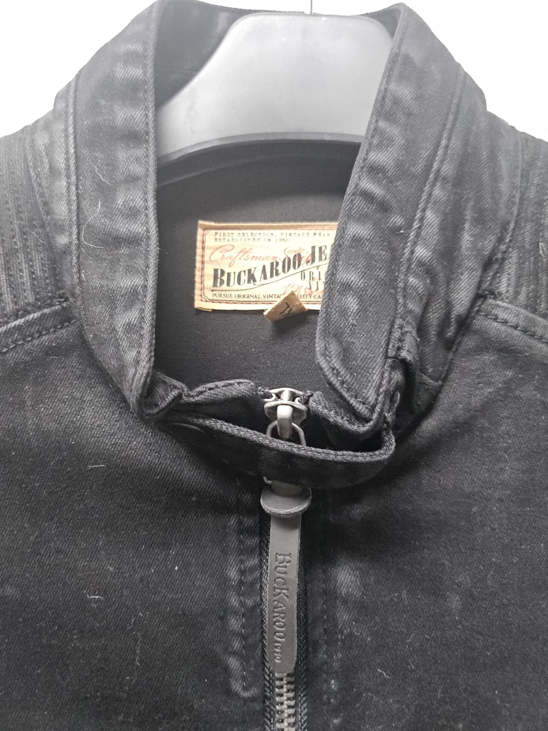 Buckaroo Jeans 코티드 코튼 바이커 자켓 XL 상품이미지2