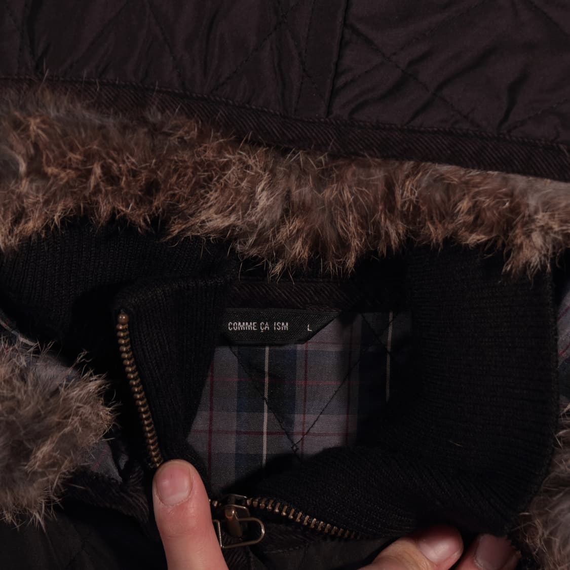 COMME CA ISM FUR HOODIE 상품이미지3