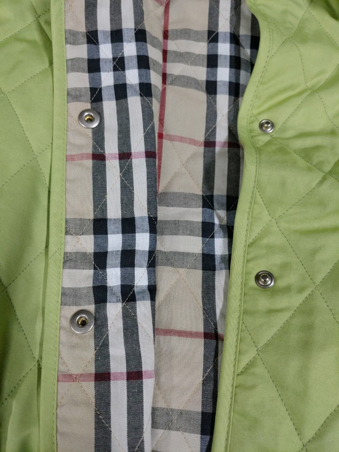 버버리 퀼팅 자켓 오버핏 여성 L 상품이미지3
