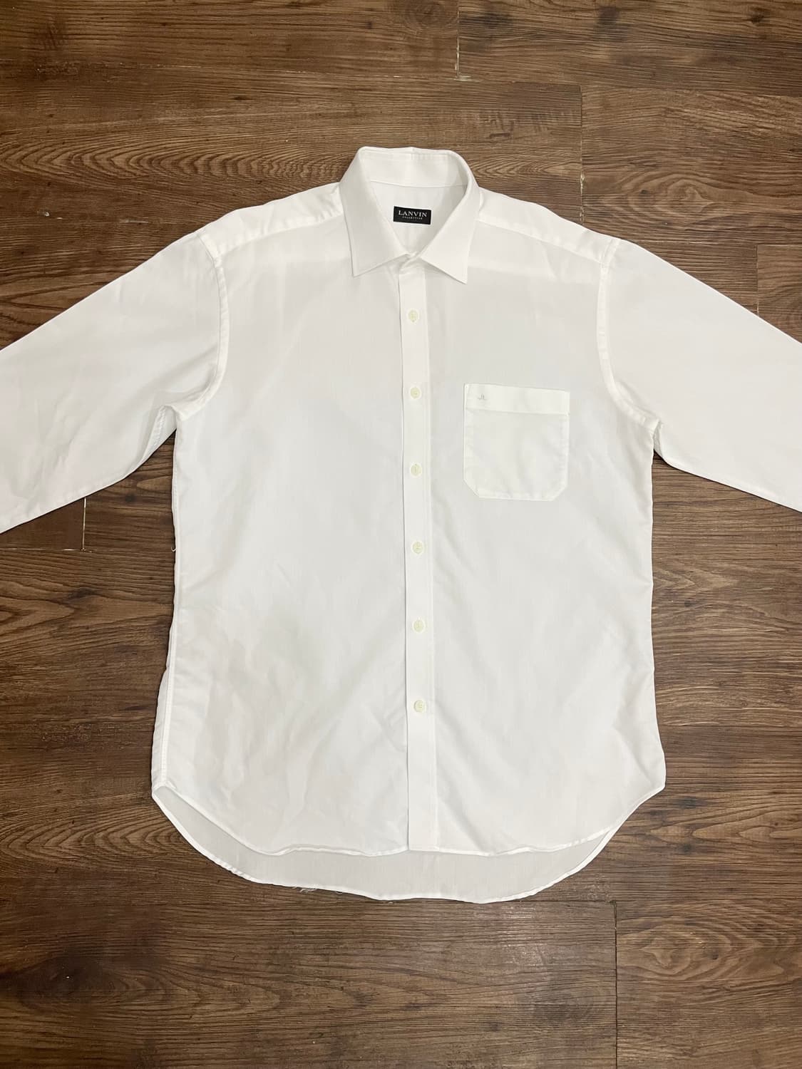 100 랑방 LANVIN 화이트 셔츠 상품이미지3