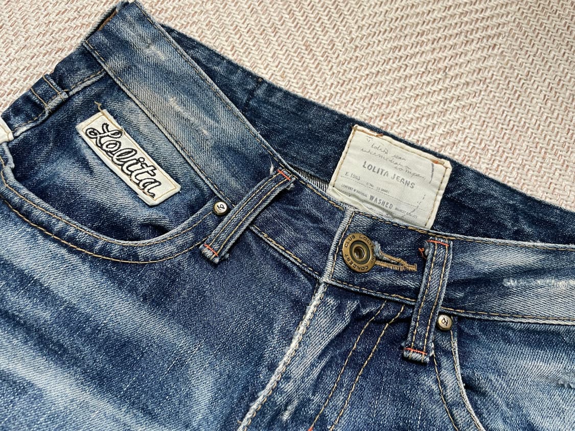 로리타 진 x concert dib 디스트로이드 데님팬츠 J04094 상품이미지7