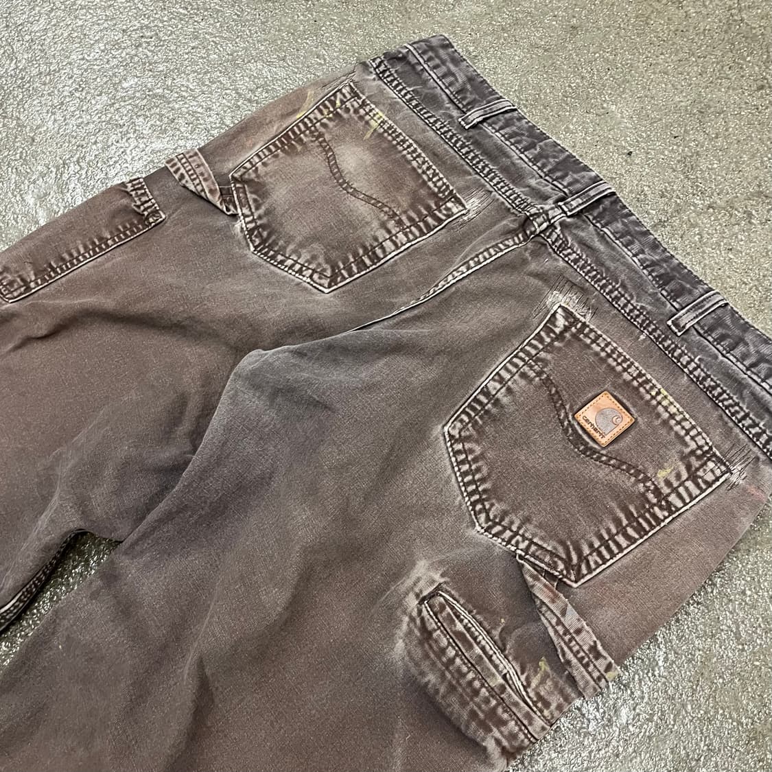 Carhartt 브라운 카펜터 팬츠 (37“) 상품이미지5