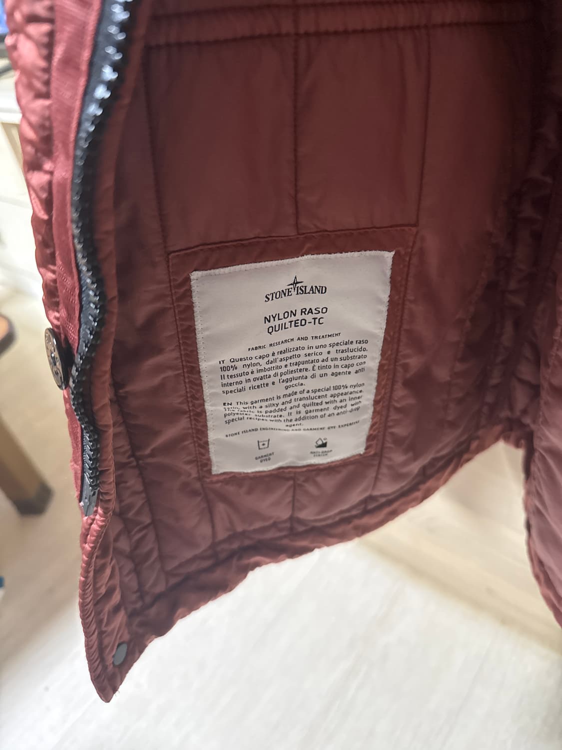 스톤아일랜드 누빔패딩 봄,가을 L싸이즈 상품이미지3