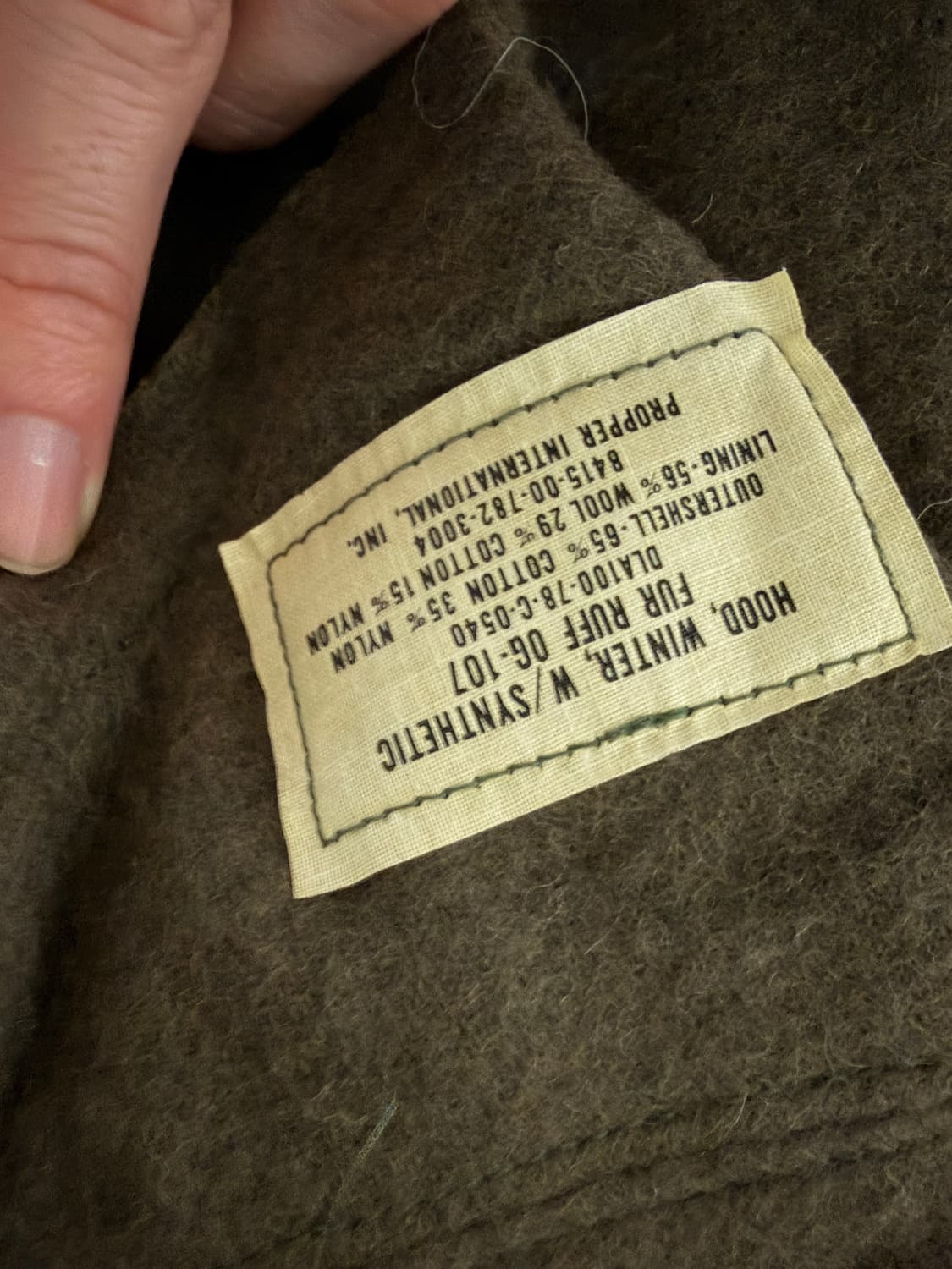 [S] M-65 개파카 데드스탁급 풀세트 상품이미지6