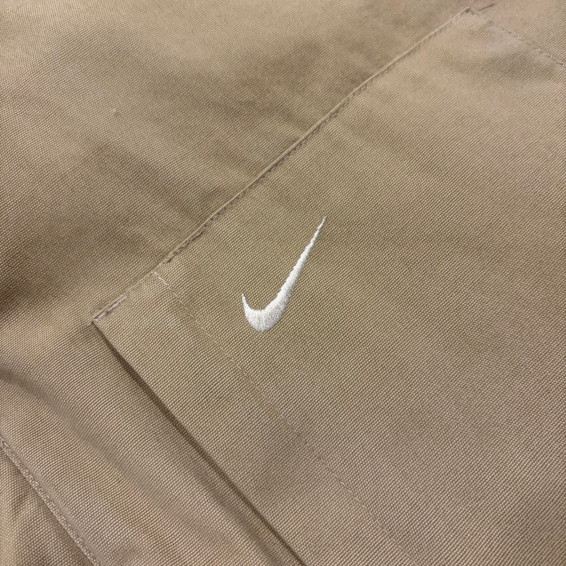 [2XL] 나이키 베이지 누빔 안감 사이드라인 워크 자켓 D542 상품이미지4