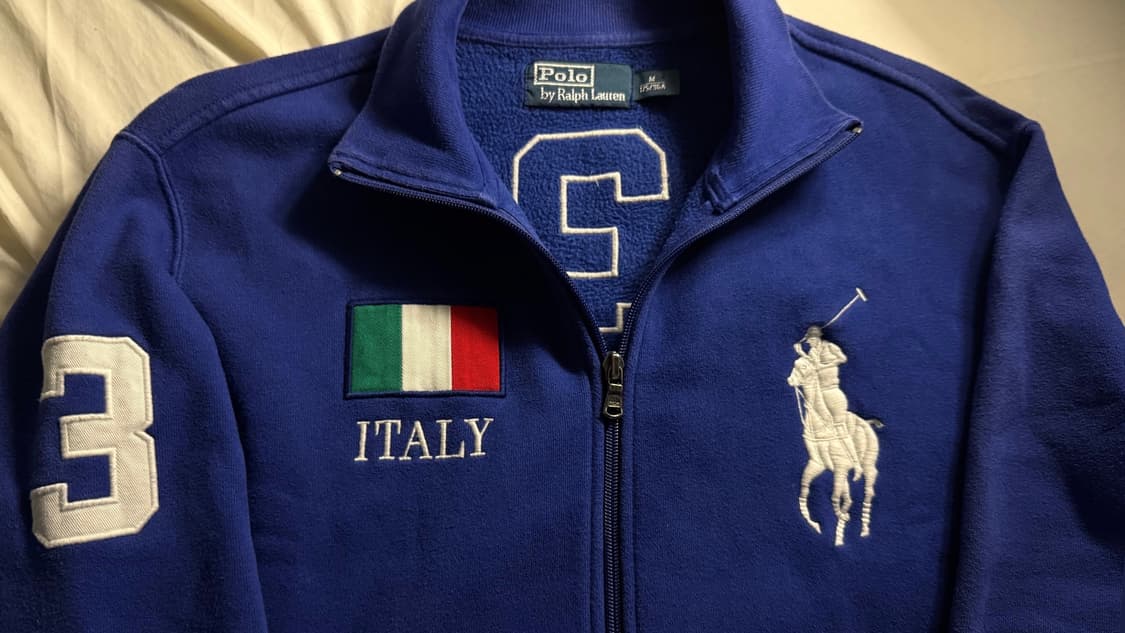 폴로 빅포니 집업 이탈리아 상품이미지1