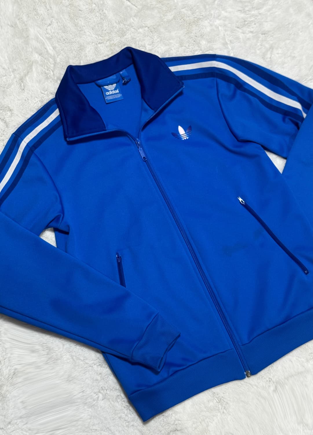 아디다스 파이어버드 빈티지 블루 져지 상품이미지2