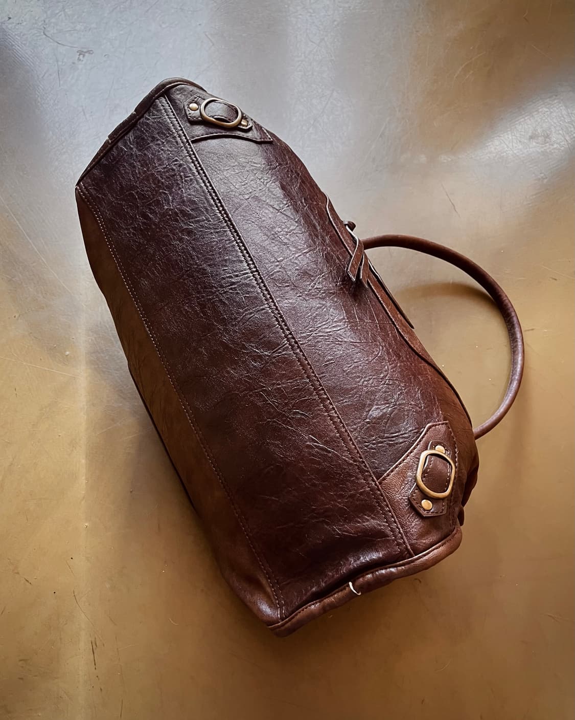 Largo Japan Cowhide Leather City Bag 상품이미지7