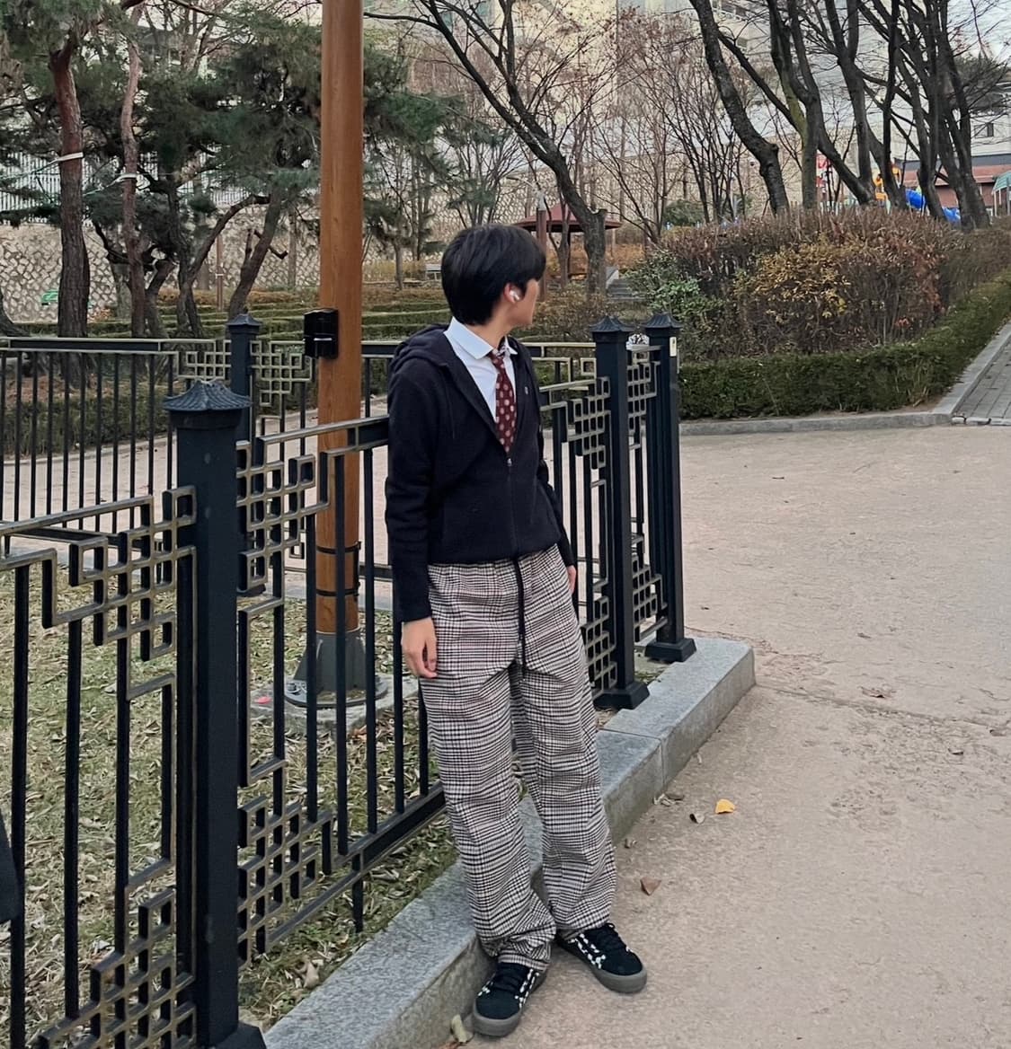 Volcom checked pants 상품이미지1