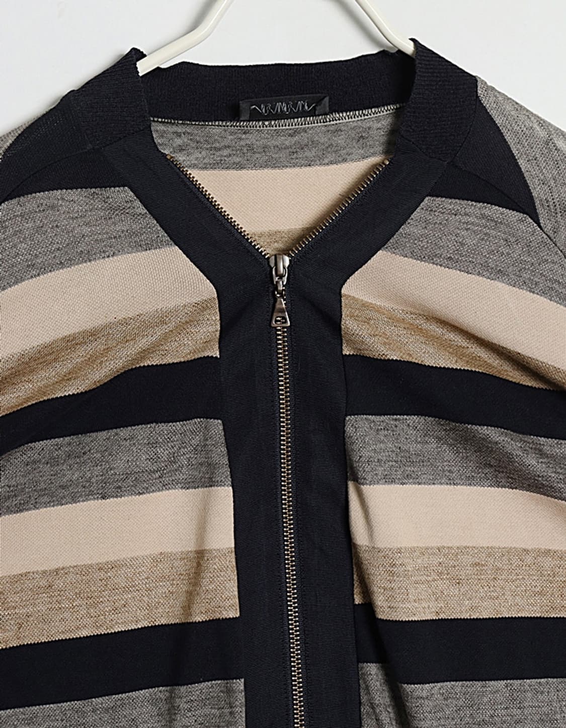 SVINSVING Border Pullzip Cardigan 상품이미지4