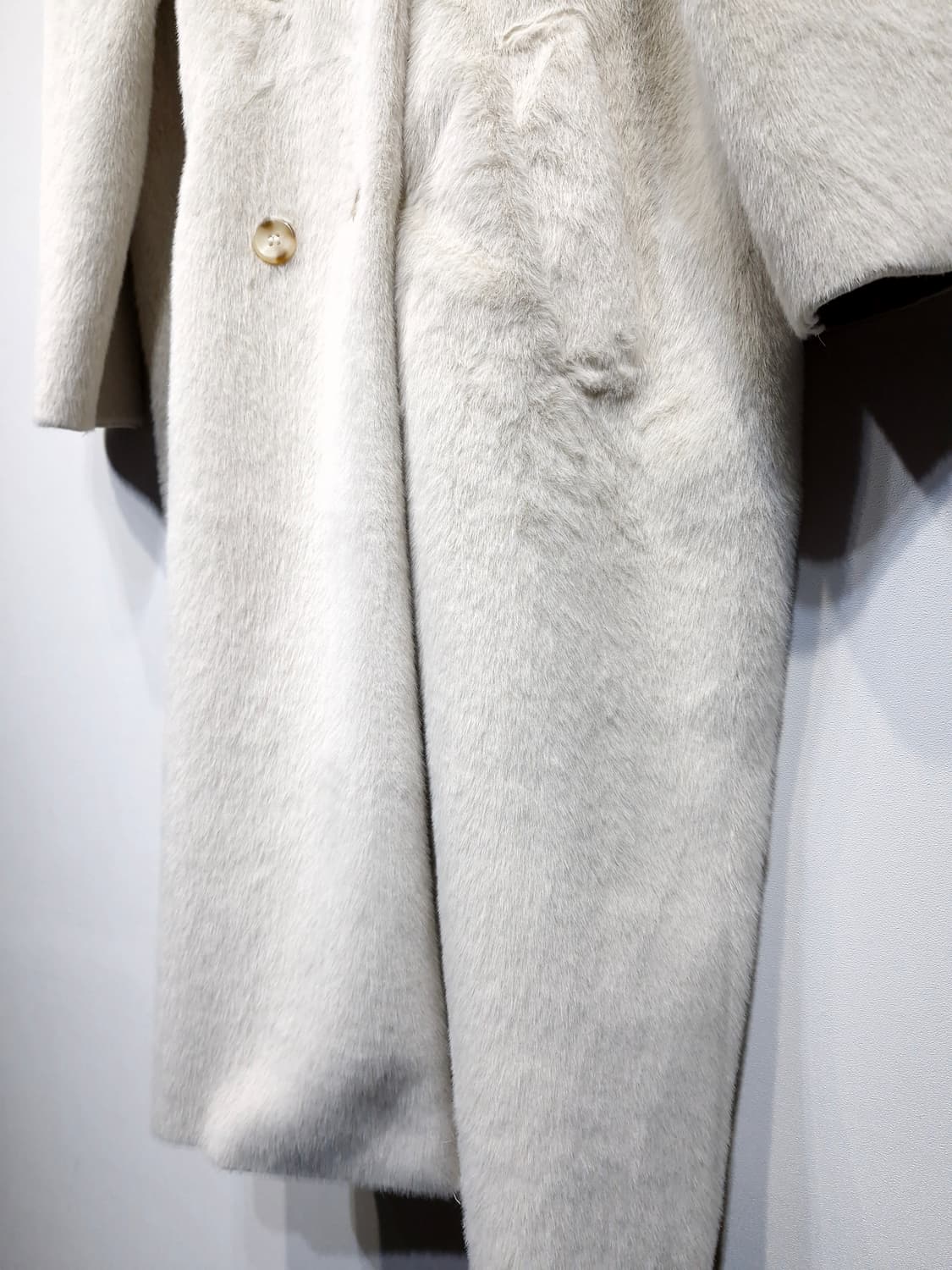 House of Harlow 1960 페이크퍼 코트 아이보리 상품이미지7