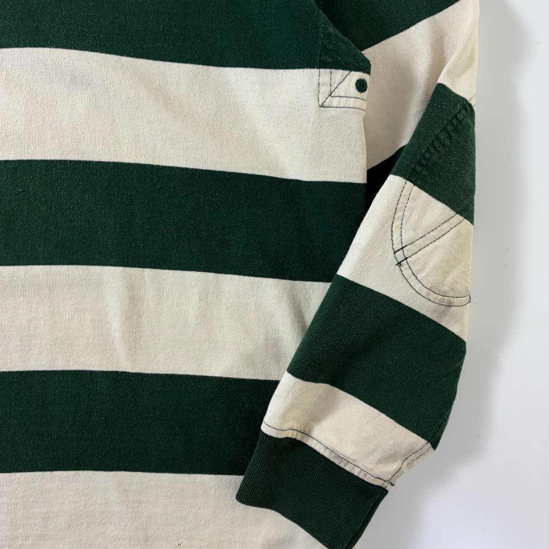 Polo  폴로 랄프로렌 자수 코튼 스트라이프 럭비 후드티  상품이미지4