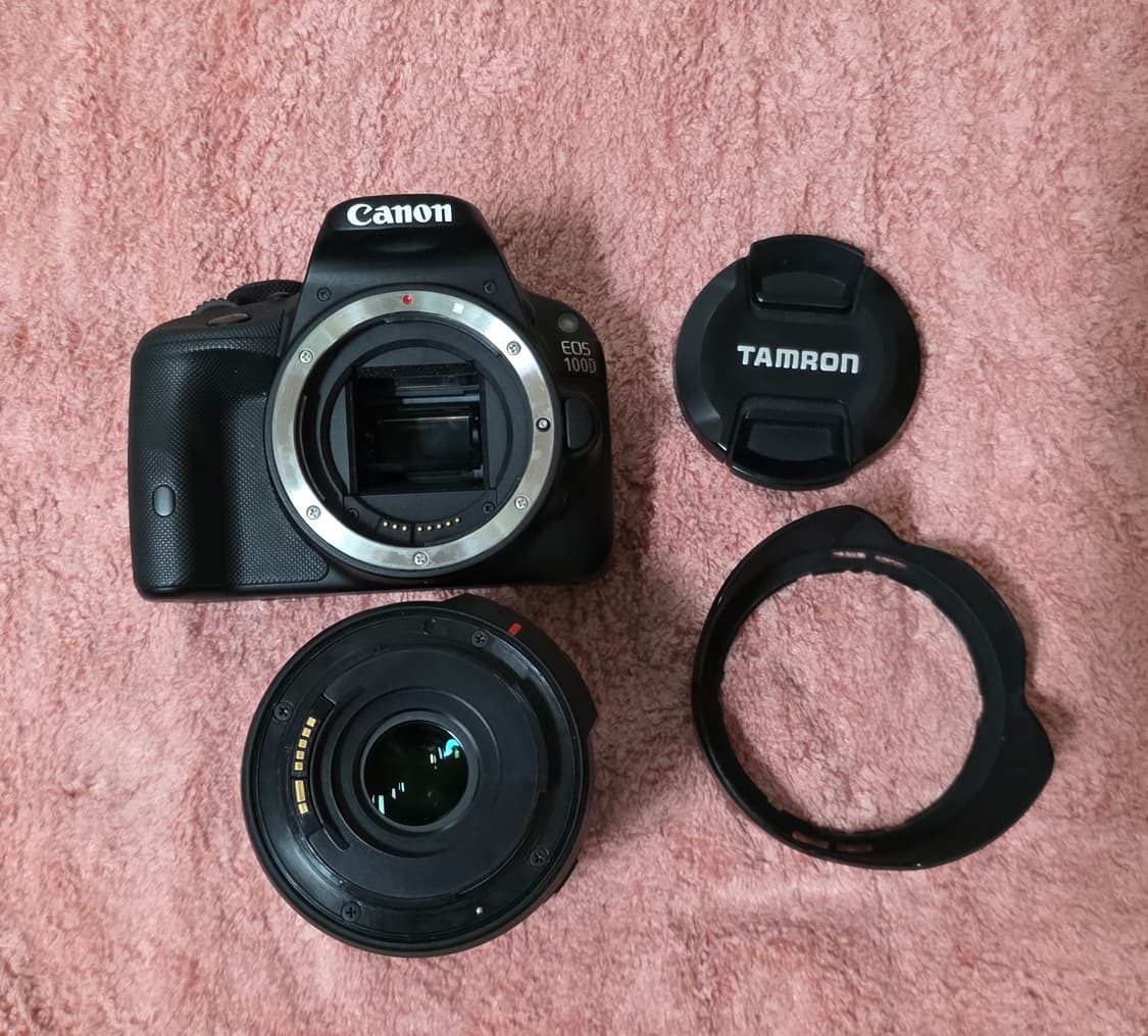 캐논 EOS 100D과 탐론 18-200mm 렌즈 팝니다 상품이미지5