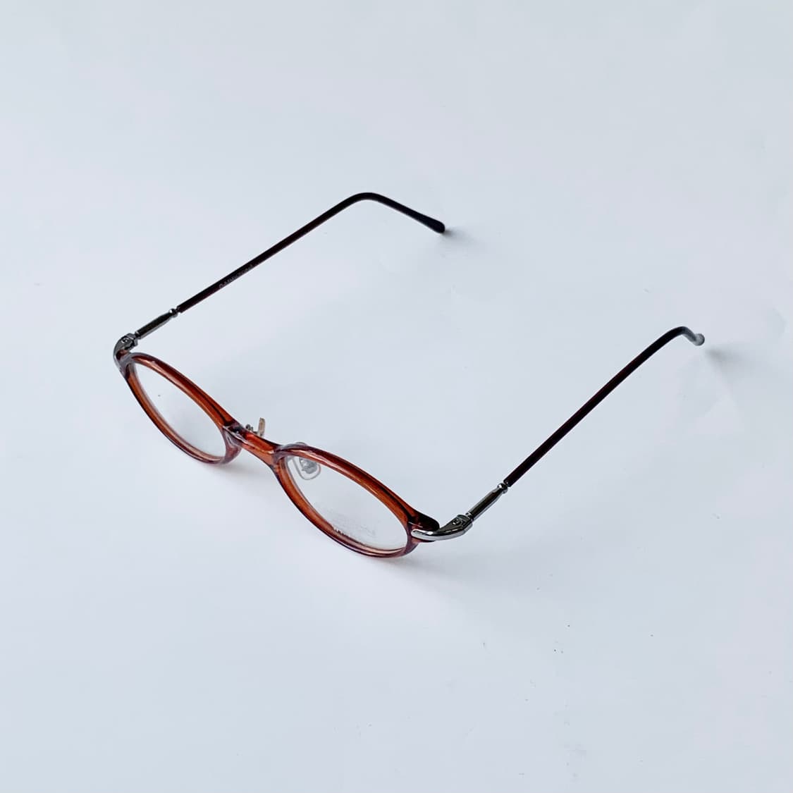 785 데드스탁 픽키 빈티지안경 소형 라운드 초경량 오벌 뿔테 상품이미지3