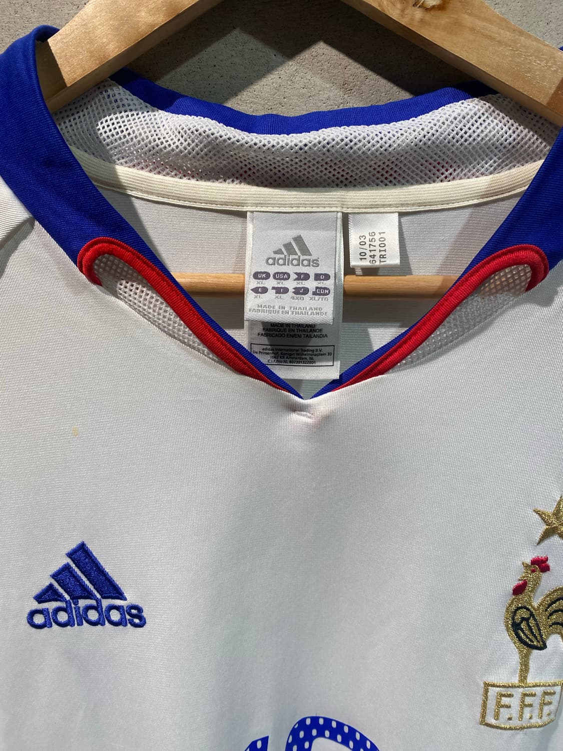 02-04 프랑스 국가대표 지단 어웨이 유니폼 상품이미지5