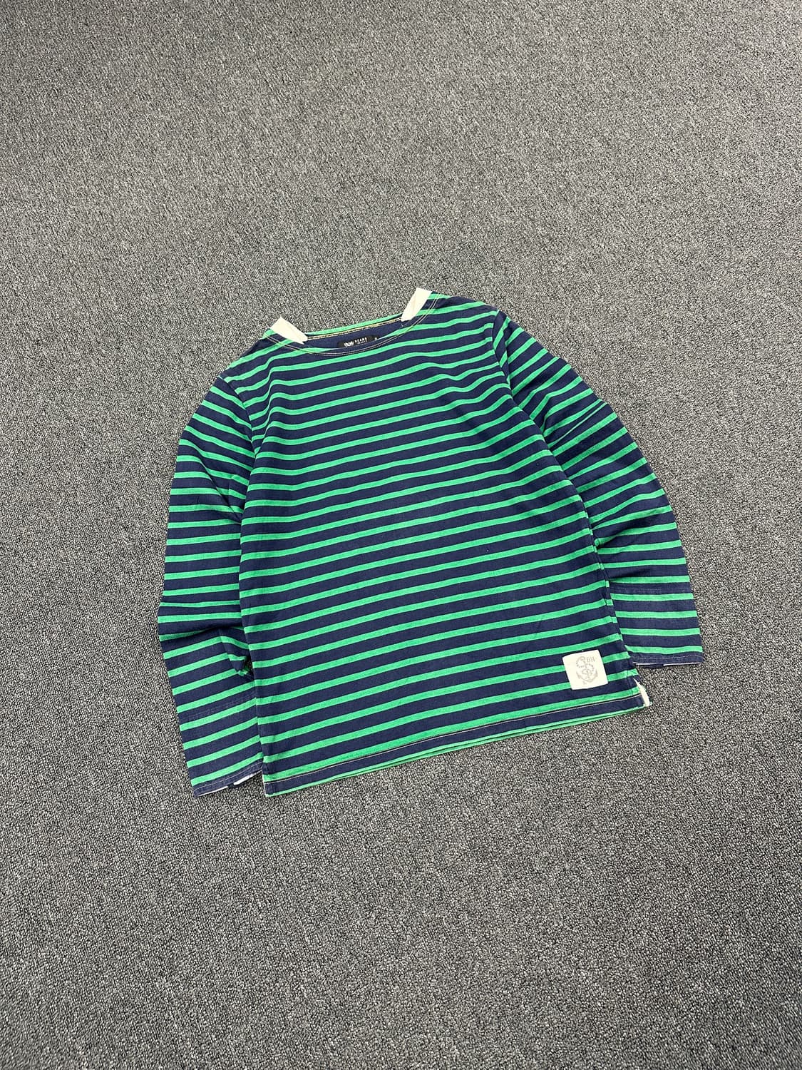 M) BEAMS HEART 스트라이프 롱슬리브 긴팔티셔츠 상품이미지1