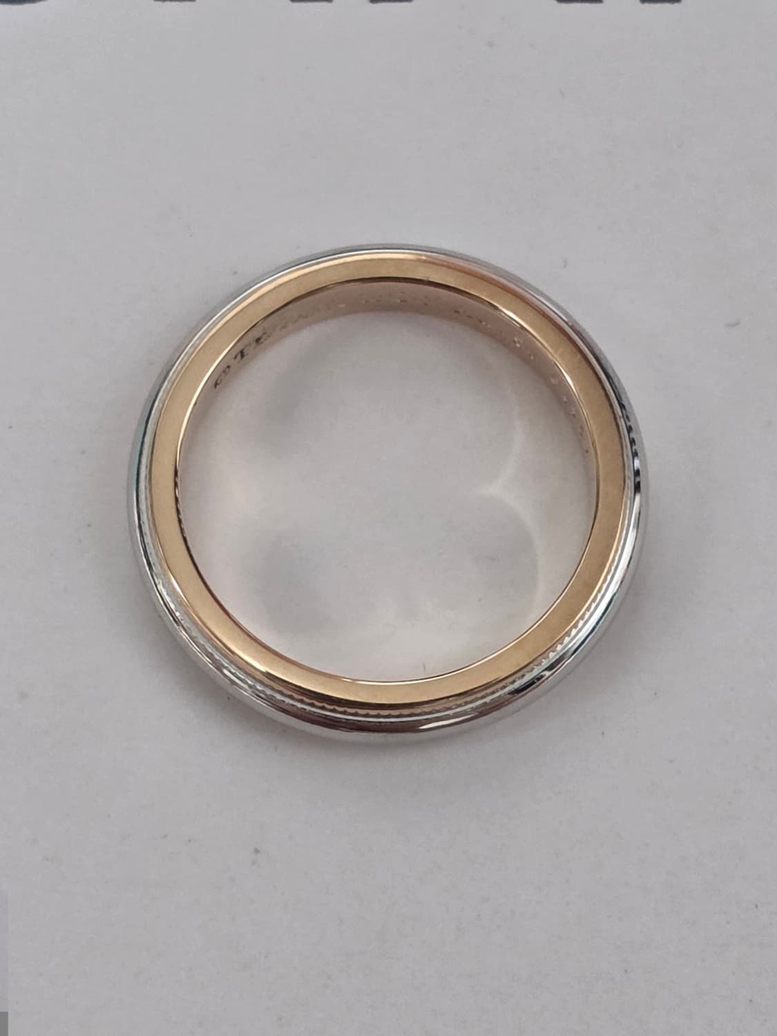 티파니앤코 밀그레인 3.5MM 플래티늄 핑크골드 상품이미지3