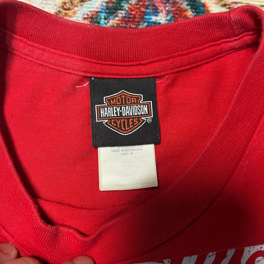 [M] 할리 데이비슨 암레터링 롱슬리브 상품이미지6