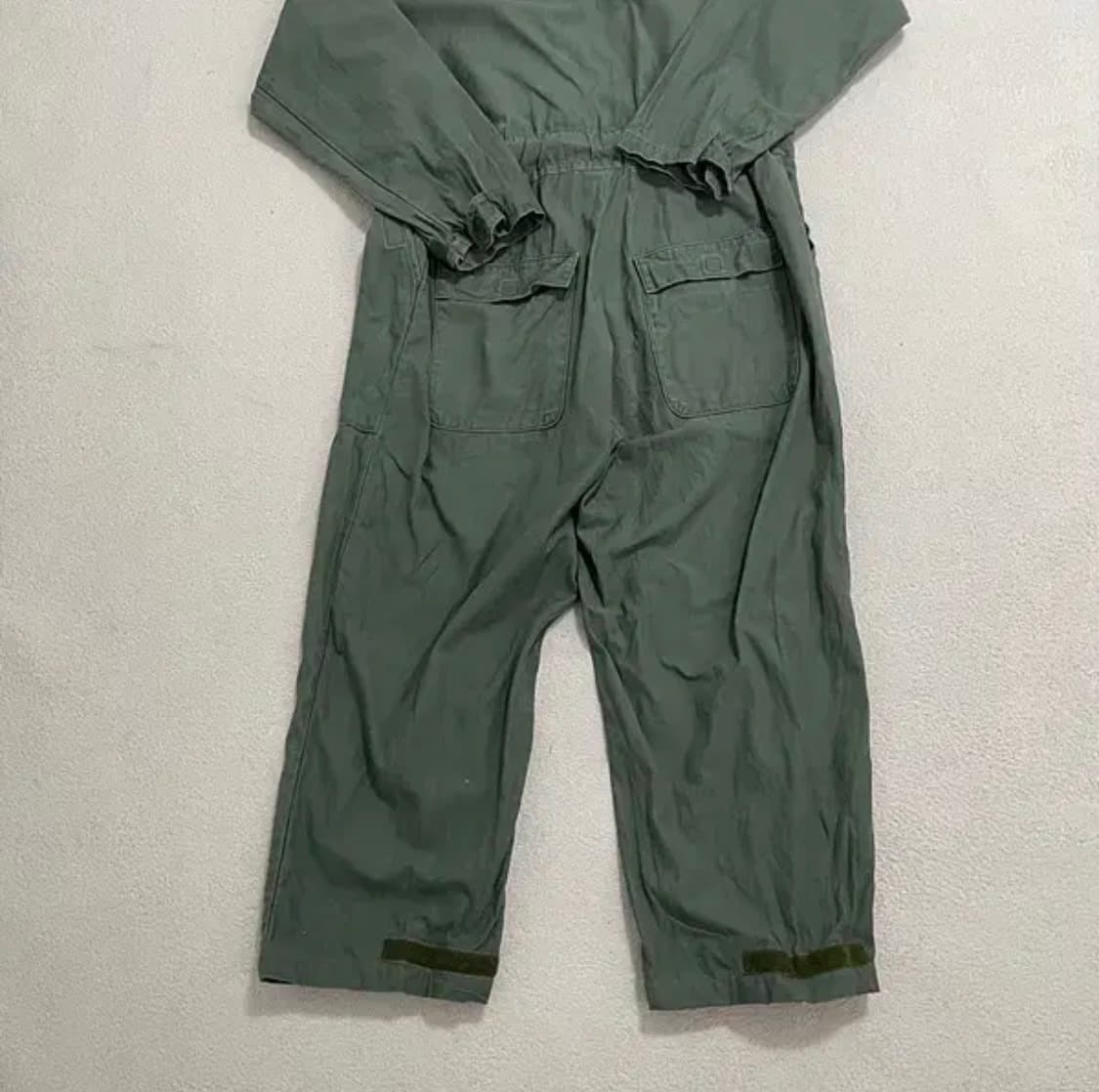 (L) 오리지널 미군 공군 커버올 정비복 점프 슈트 상품이미지4