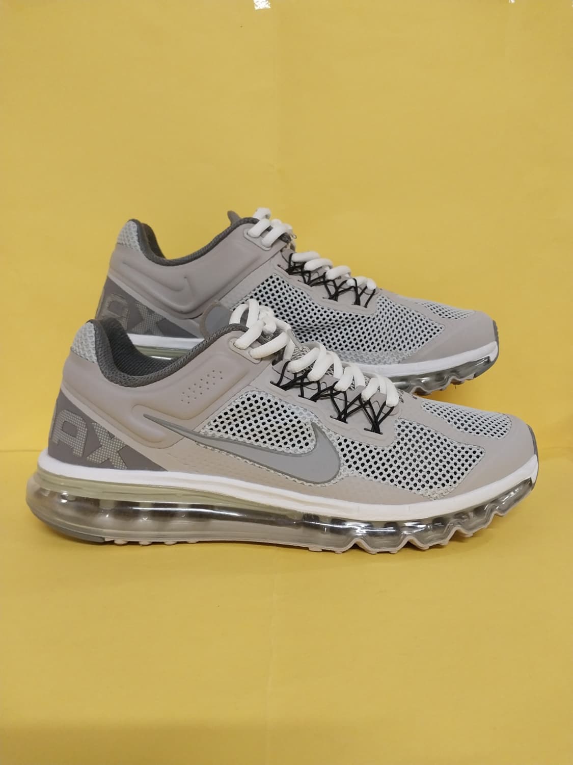 남성 나이키 에어맥스 2013 포톤더스트 그레이 운동화 (270) 상품이미지3