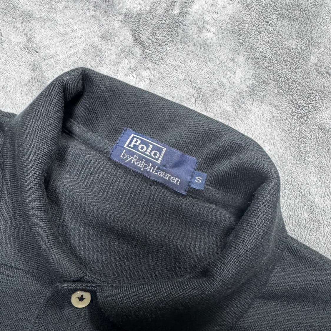 폴로랄프로렌 블랙 반팔 카라티 s 상품이미지6