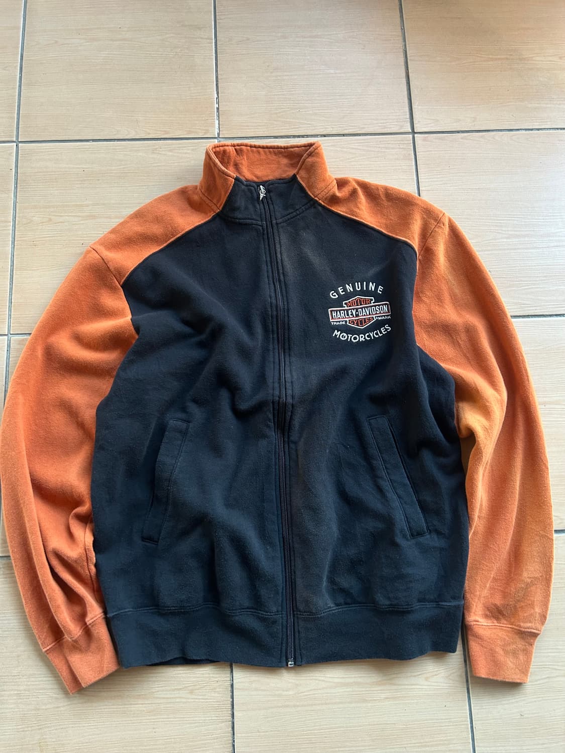 빈티지 할리데이비슨 스웻집업자켓 상품이미지1