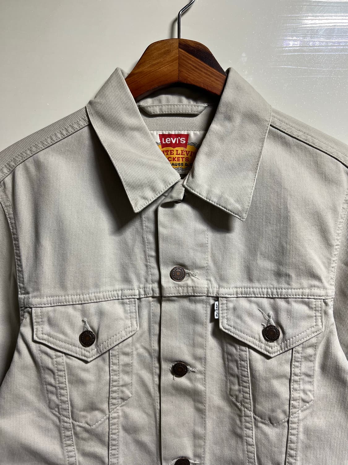 리바이스 화이트라벨 트러커 자켓 상품이미지2