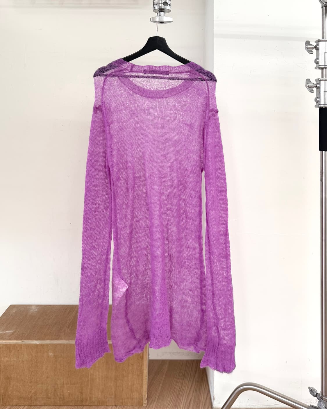 준야 와타나베 라일락 루스 위브 니트 상품이미지6