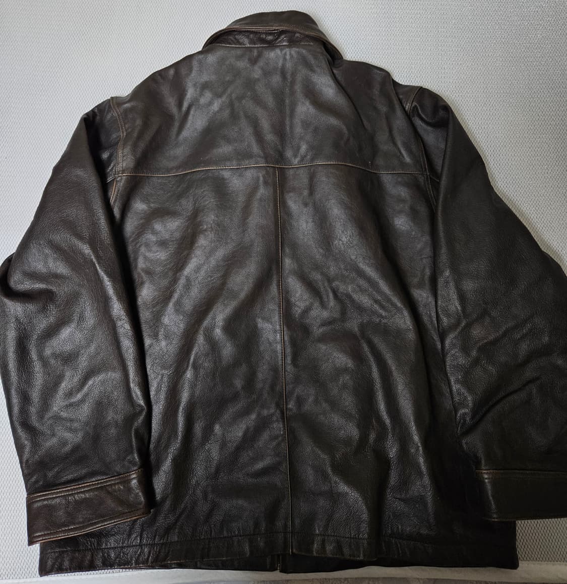 빈티지레더 레더자켓 가죽자켓 카코트 XL 레더 레더카코트 상품이미지6